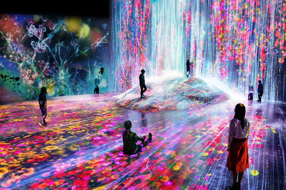 Tokyo's spectacular digital art museum makes visitors part of the art